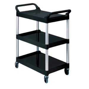 Plastic tray trolley